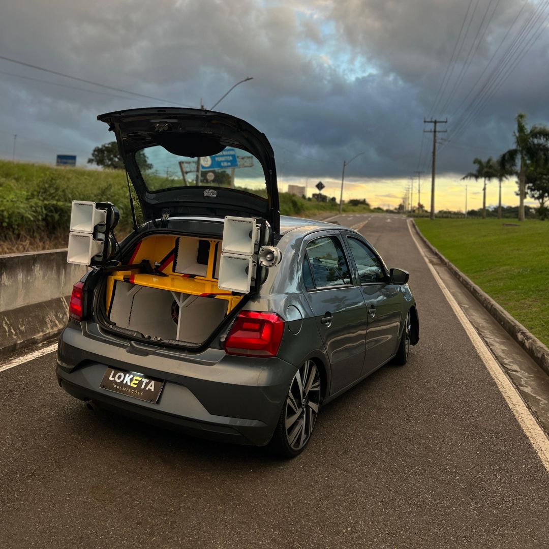 Gol G8 + som automotivo