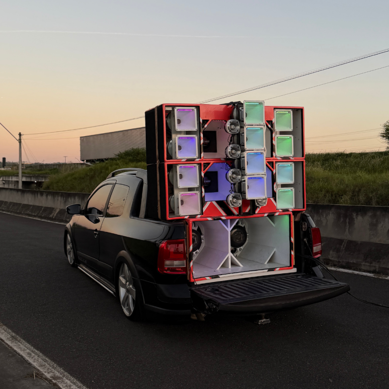 Saveiro Cross com susp a ar e